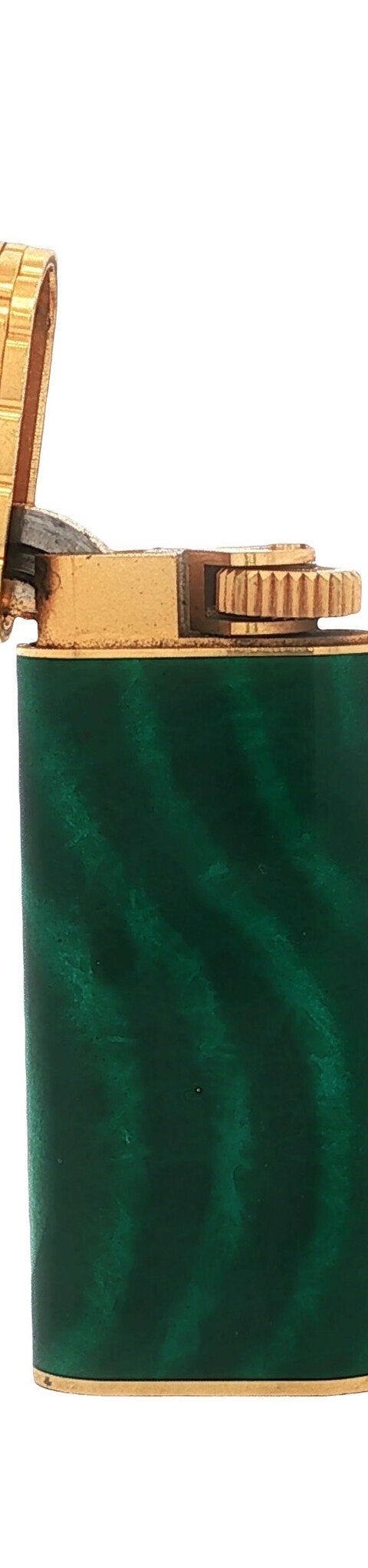Cartier Les Must Green Lacquer Lighter